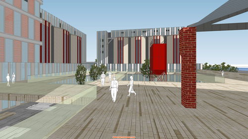 水泥厂改造探索 从工业遗址到创意空间的SketchUp实践